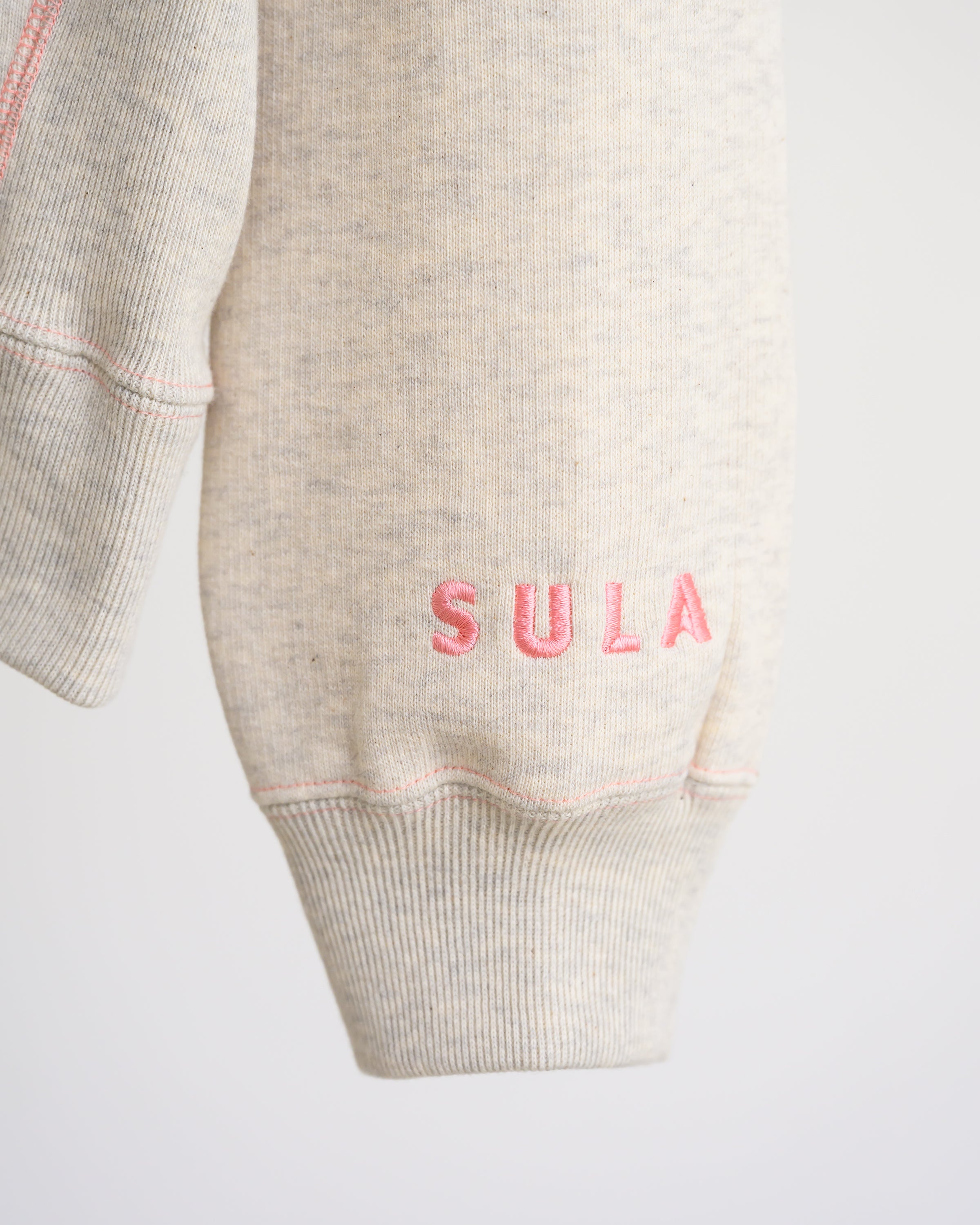 Stitched sweatshirt / Oatmeal