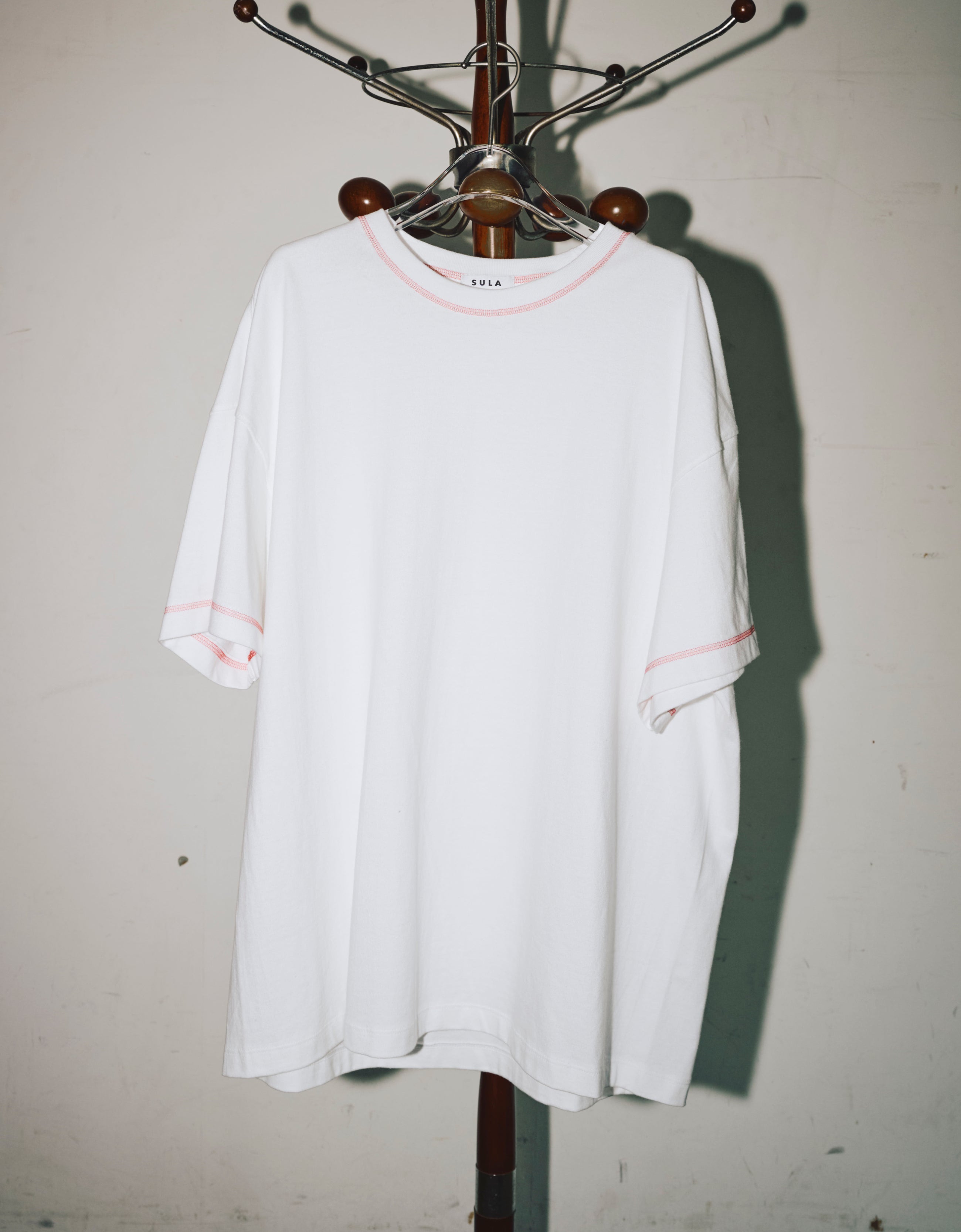 Sula stitched T-shirt / White