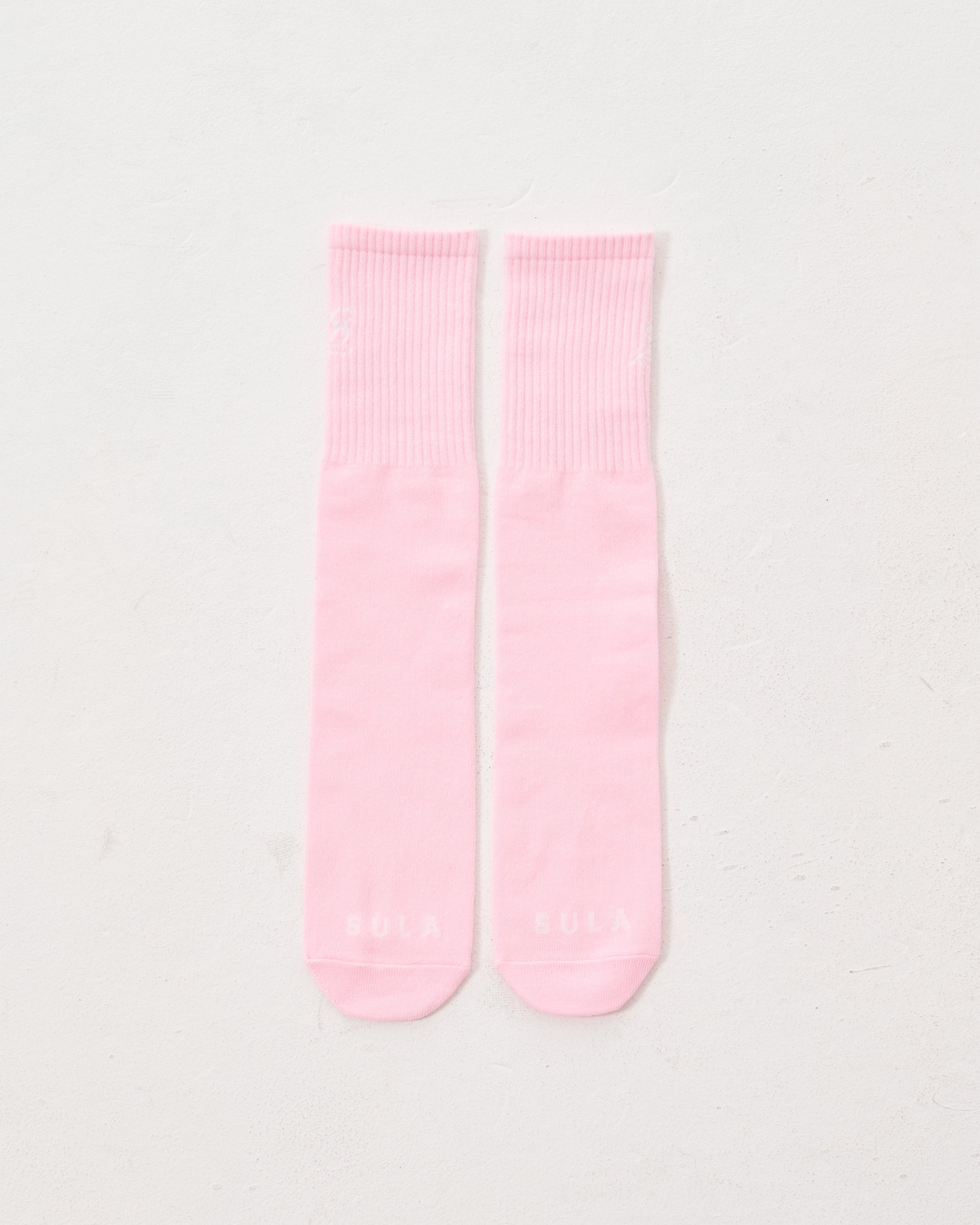 Logo tube socks / Pink
