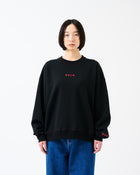 Stitched sweatshirt / Black