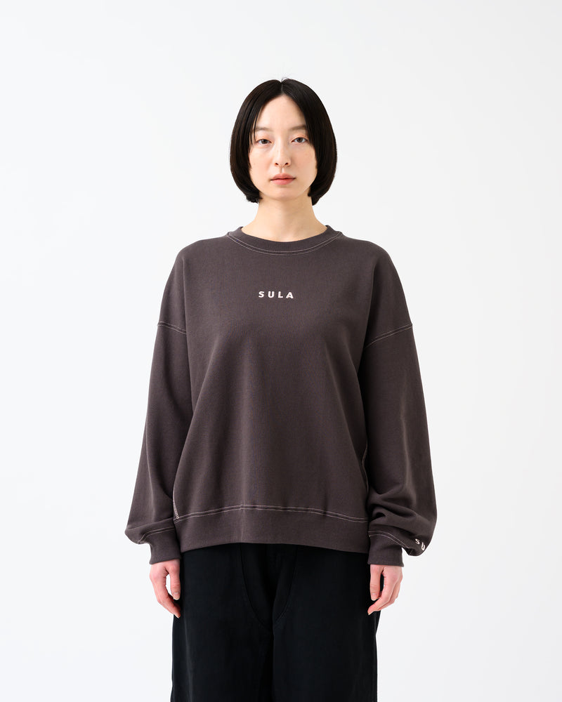Stitched sweatshirt / Mocha