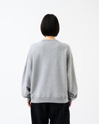 Stitched sweatshirt / Heather Grey
