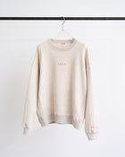 Stitched sweatshirt / Oatmeal