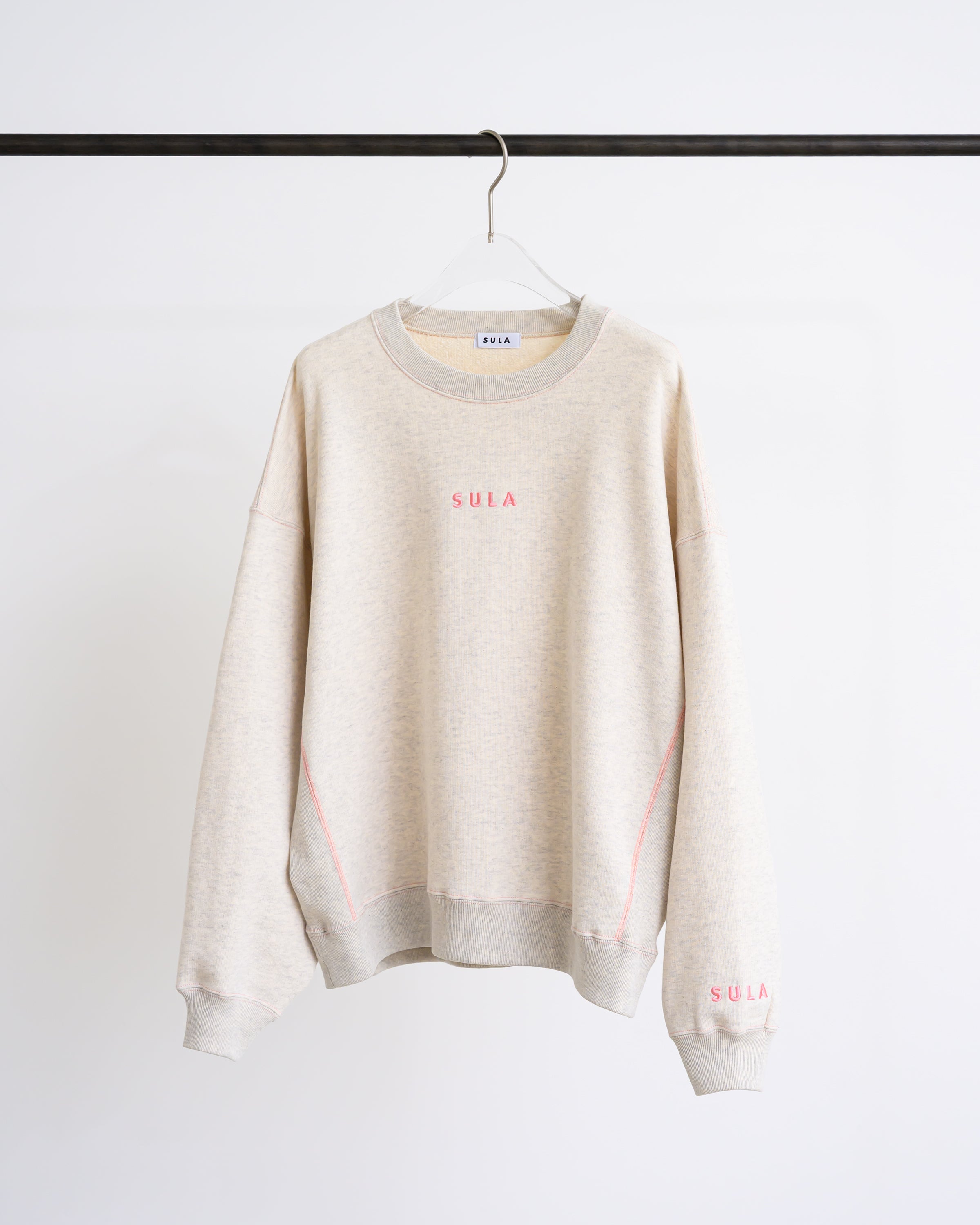 Stitched sweatshirt / Oatmeal