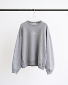 Stitched sweatshirt / Heather Grey