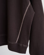 Stitched sweatshirt / Mocha