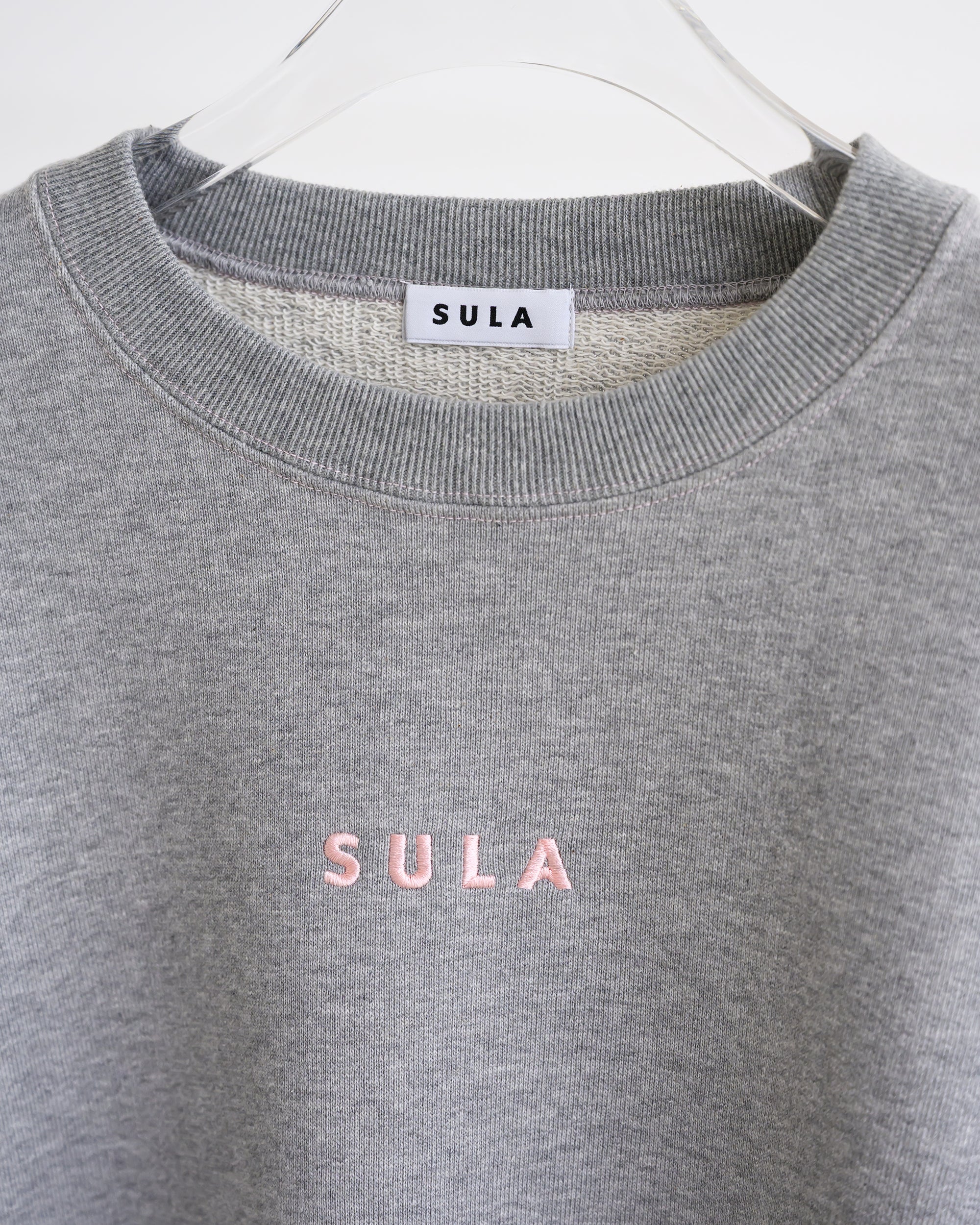 Stitched sweatshirt / Heather Grey