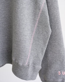 Stitched sweatshirt / Heather Grey