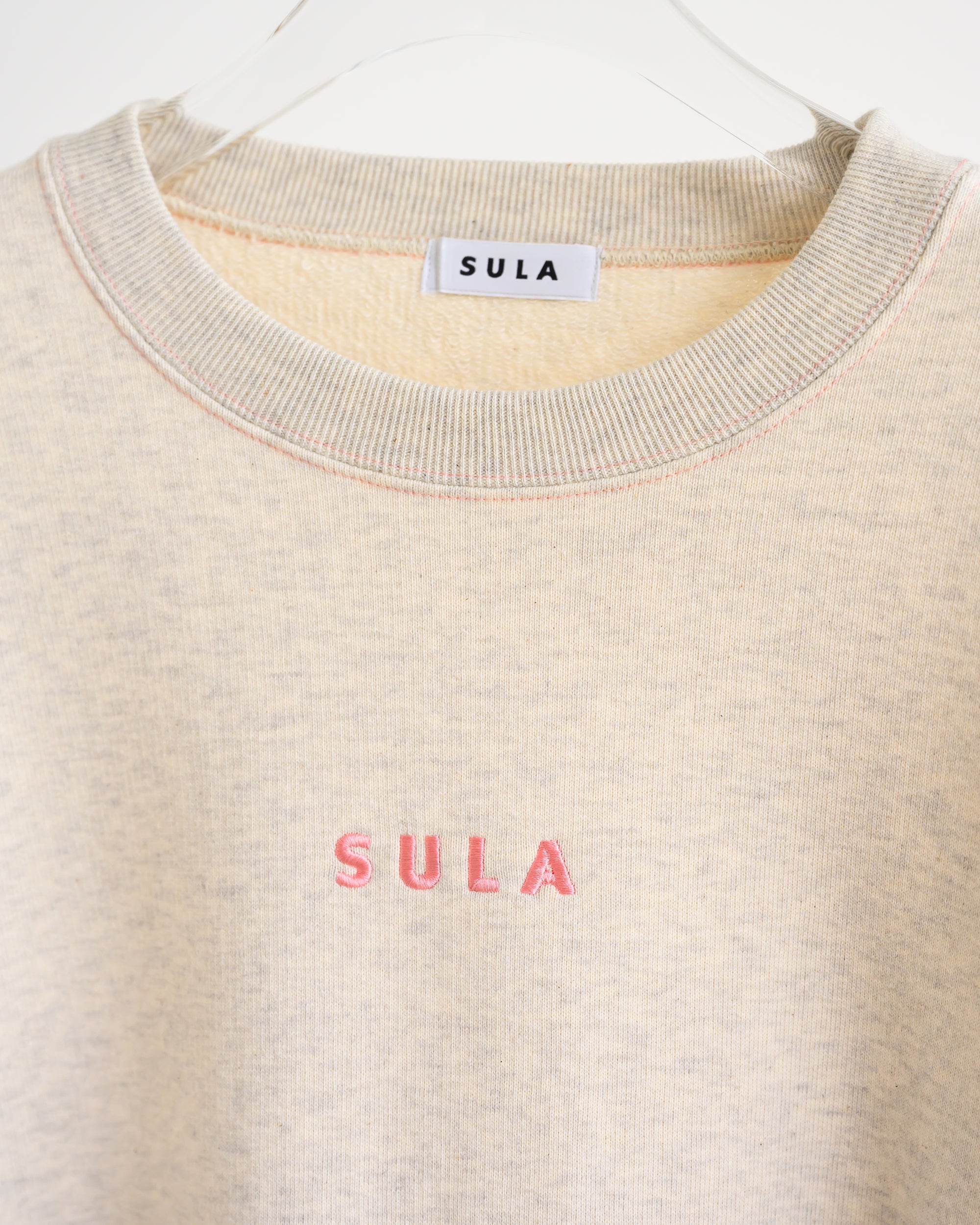 Stitched sweatshirt / Oatmeal