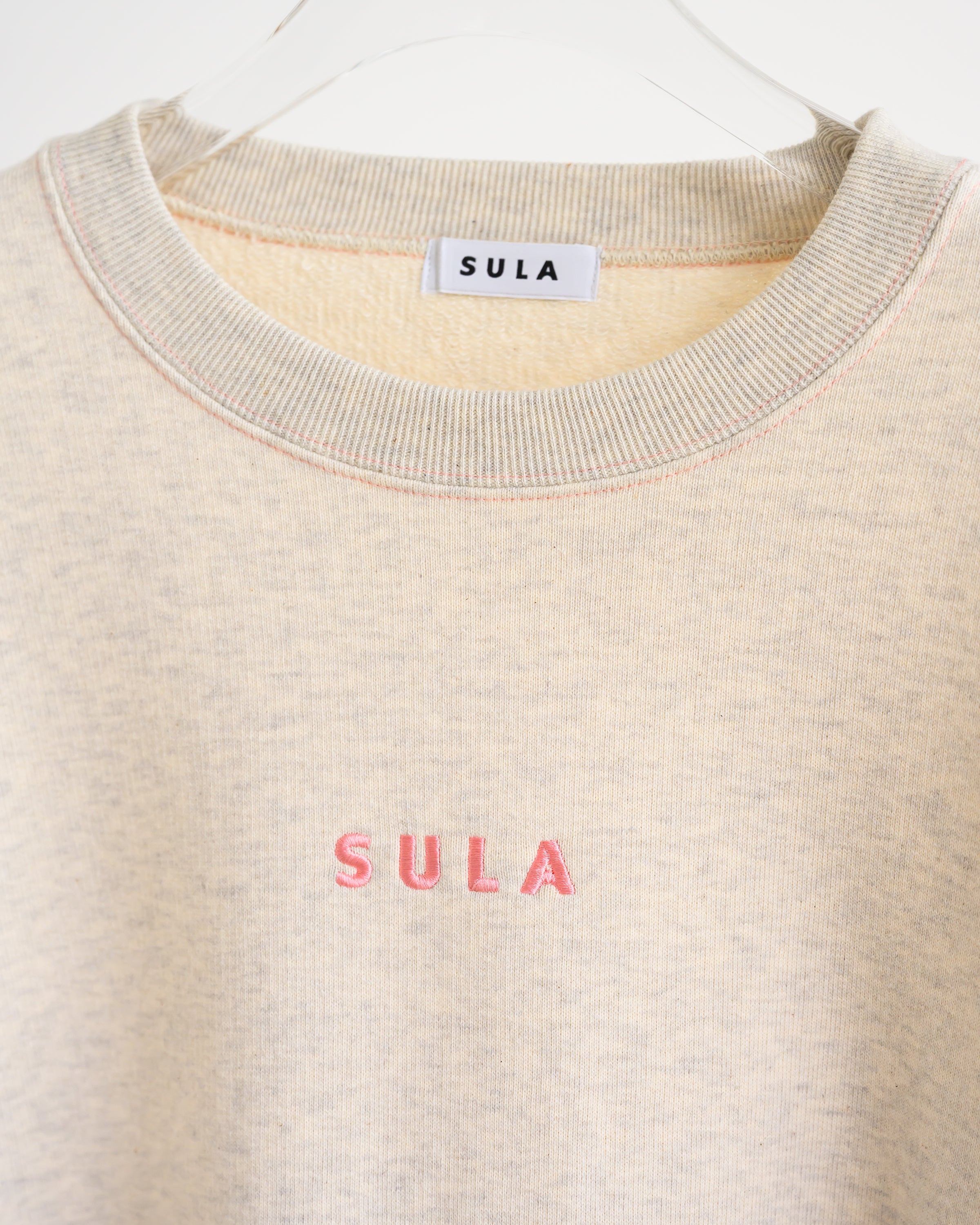 Stitched sweatshirt / Oatmeal