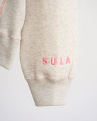 Stitched sweatshirt / Oatmeal