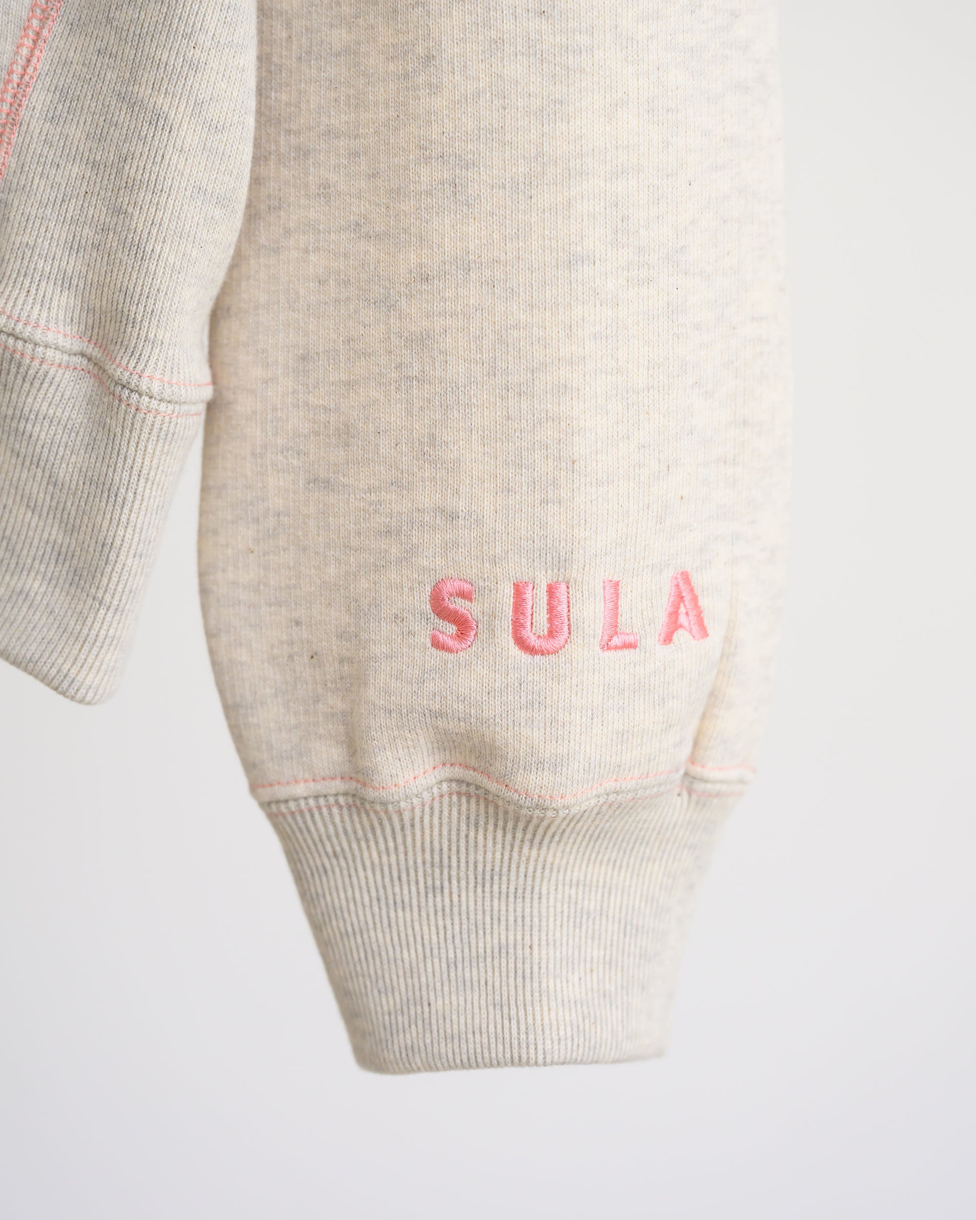 Stitched sweatshirt / Oatmeal