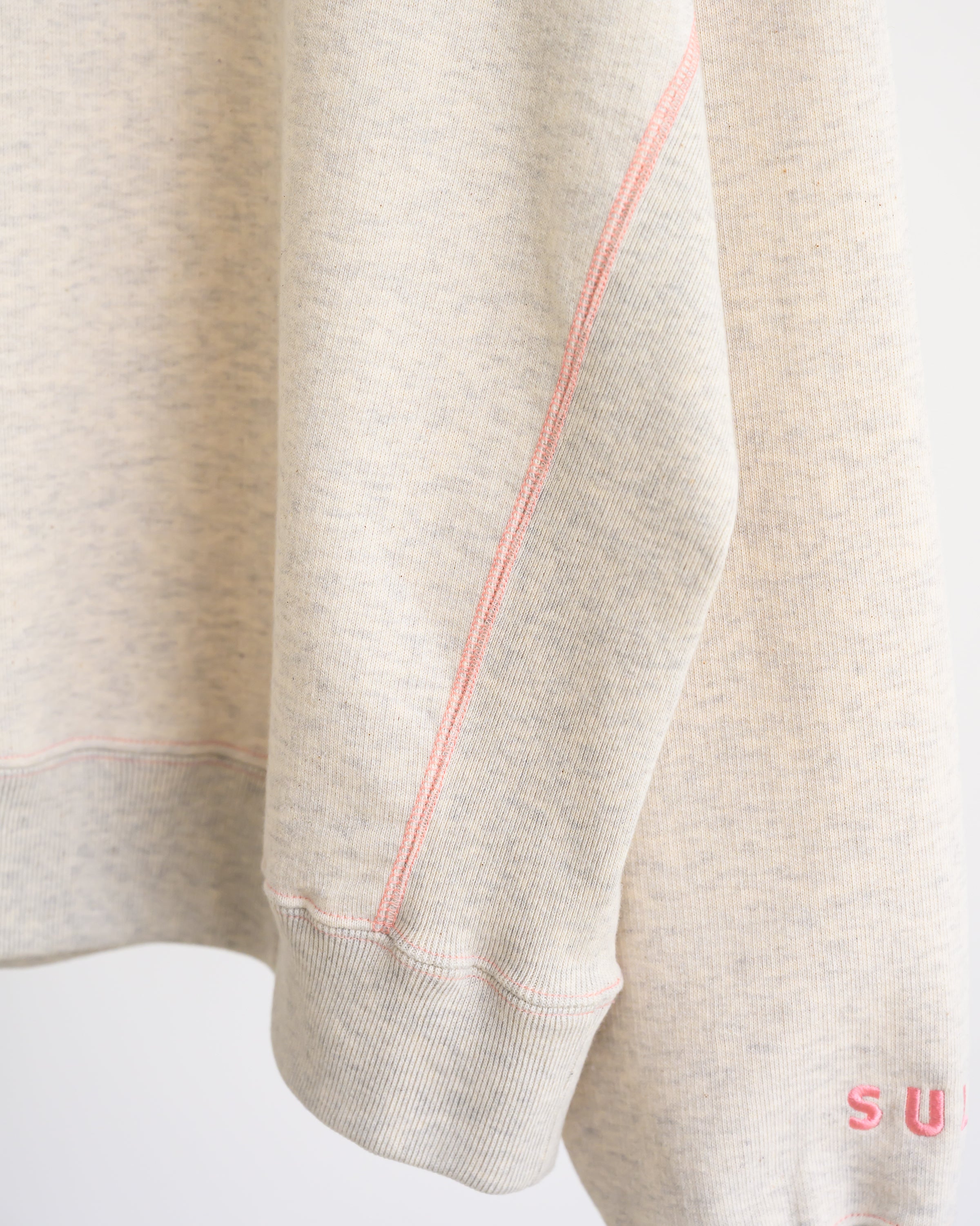 Stitched sweatshirt / Oatmeal