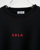 Stitched sweatshirt / Black