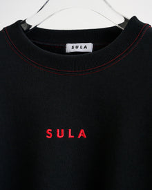 Stitched sweatshirt / Black
