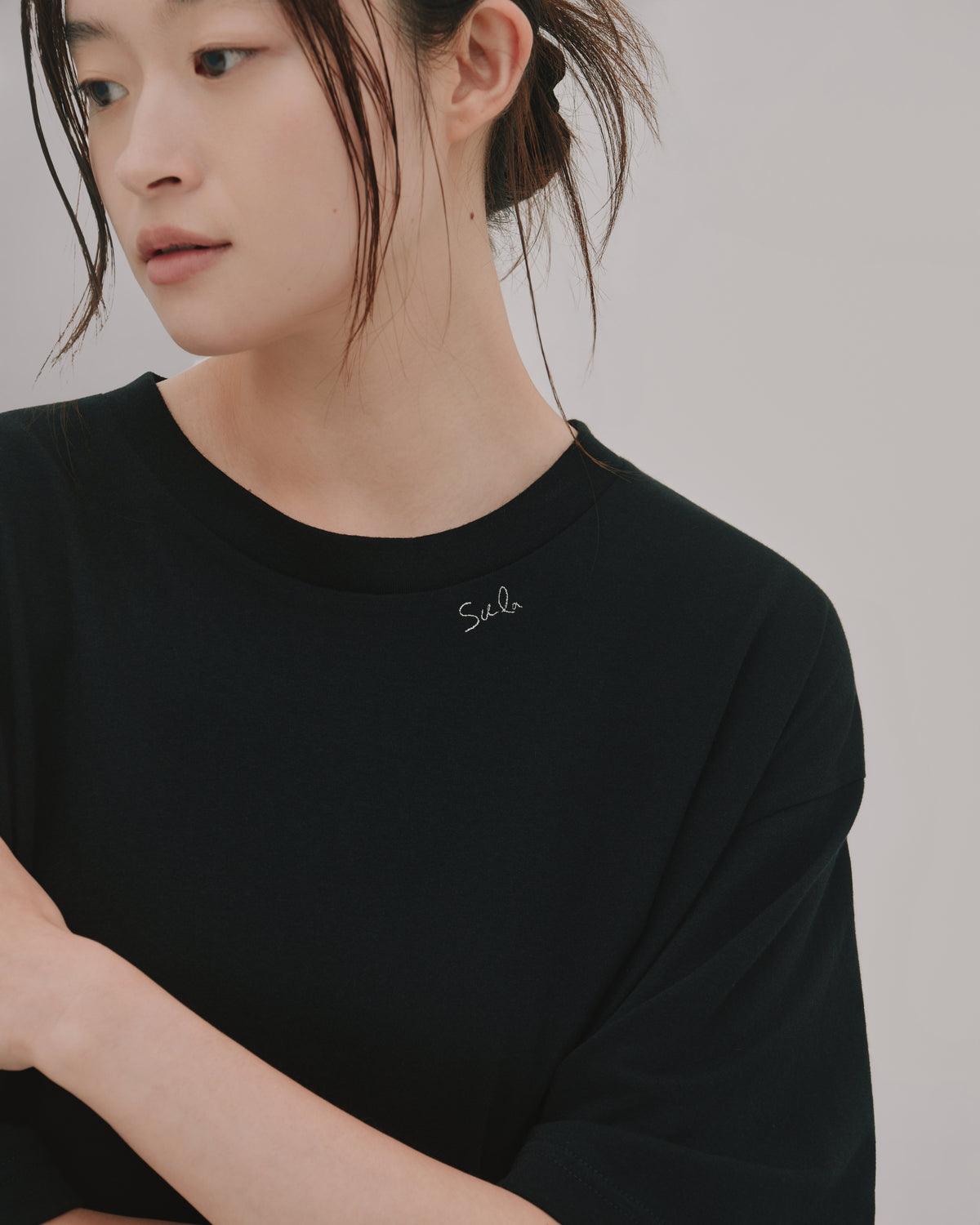 Jersey T-shirt / Black