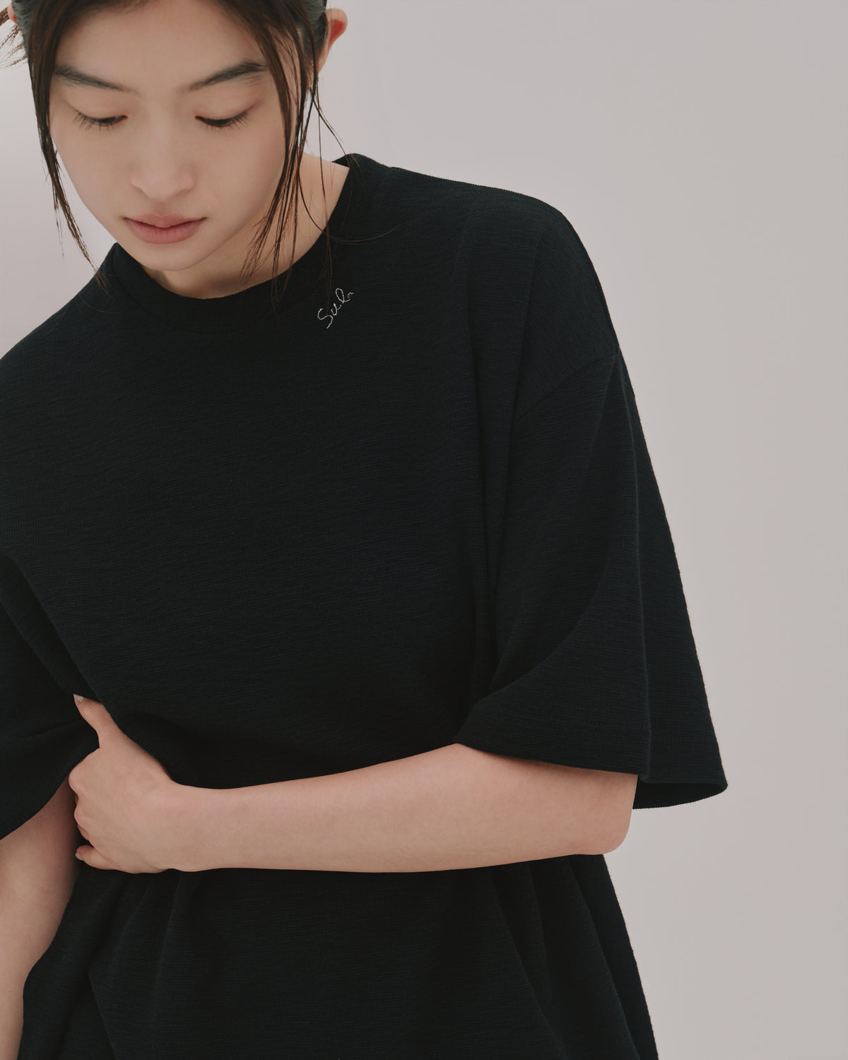Marble T-shirt / Black