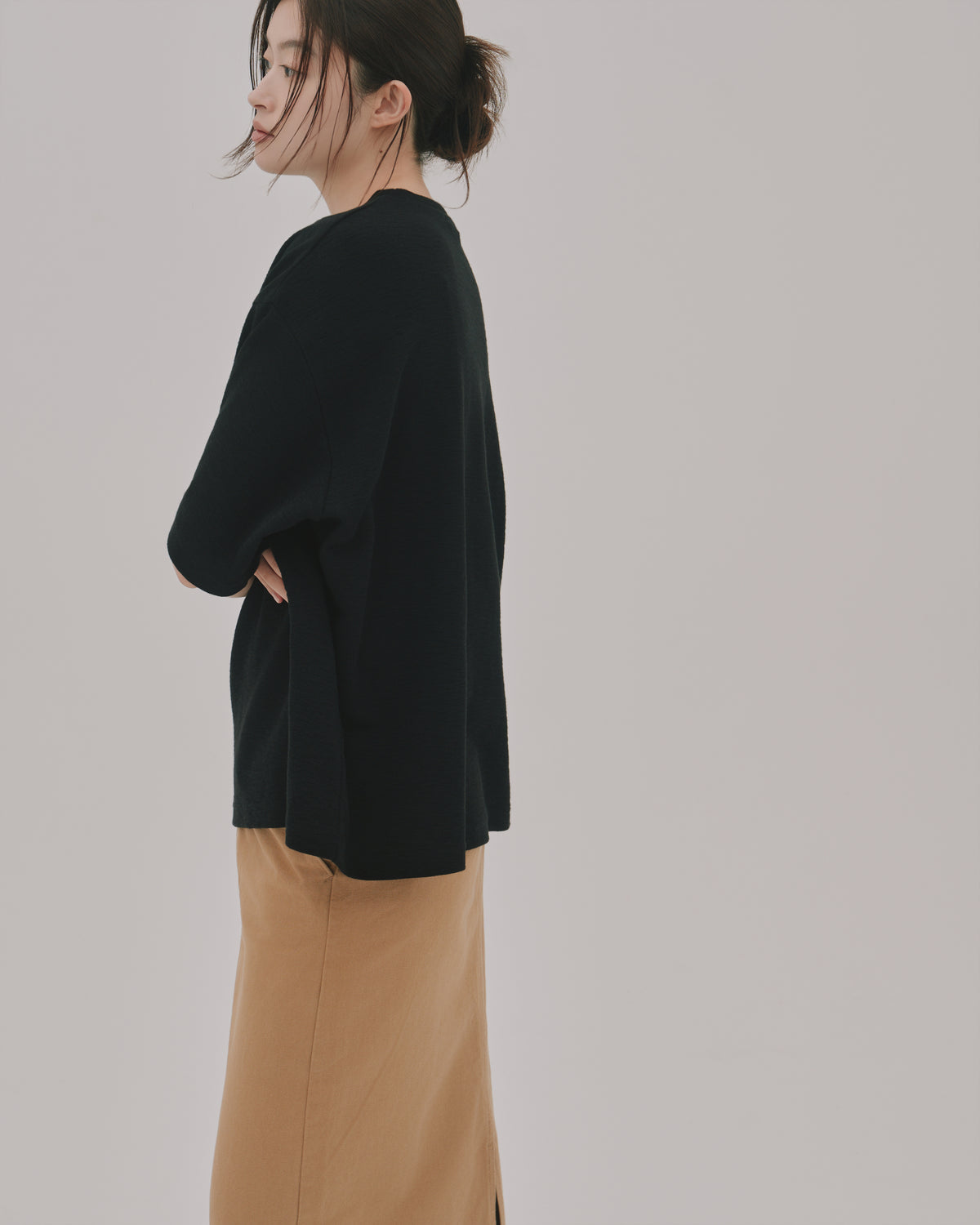 Marble T-shirt / Black