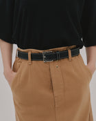 Stitched Leather Belt