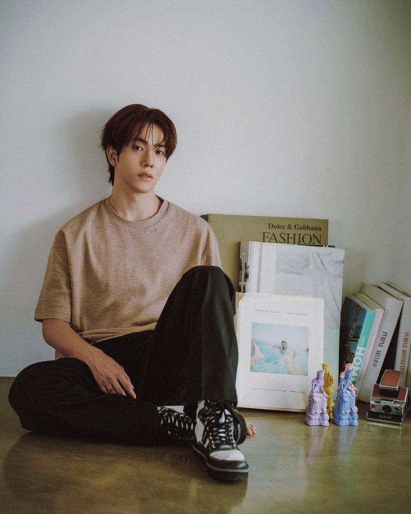 Marble T-shirt / Beige