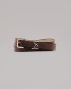 Logo Leather Belt