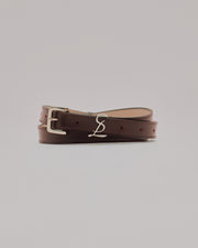 Logo Leather Belt