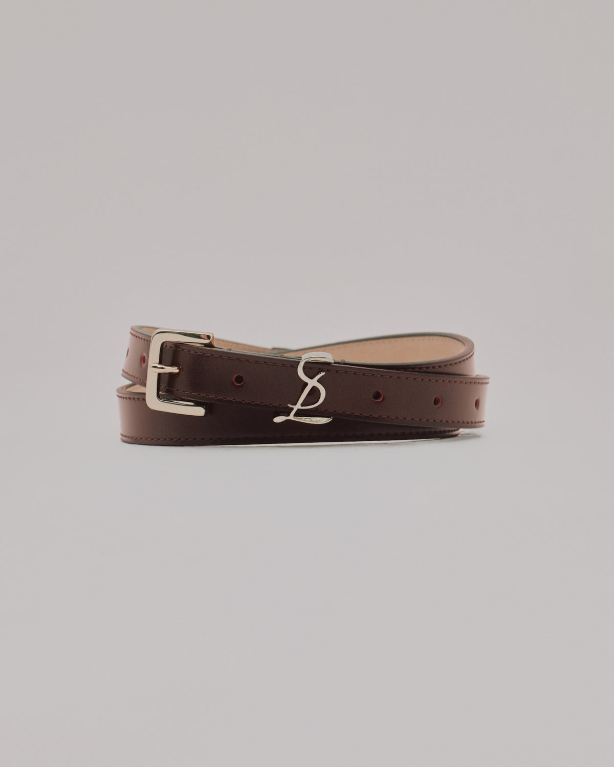 Logo Leather Belt