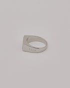 Silver Pink Stone Ring
