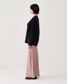 Drapey long skirt / Dusty pink