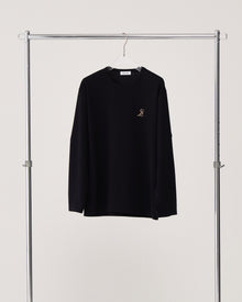 Long sleeve logo T-shirt / Black