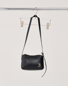 Curve leather bag