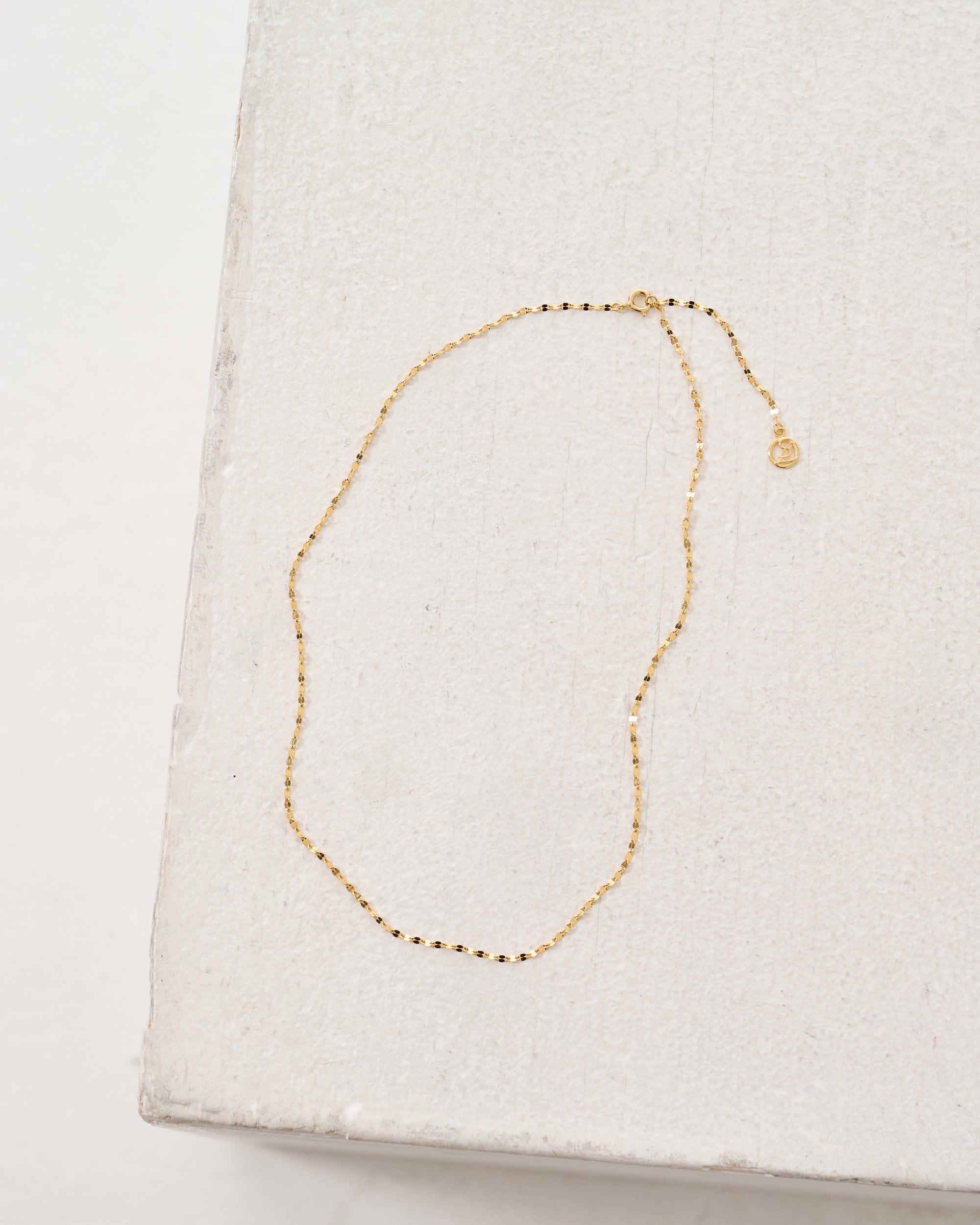 Chain necklace [SV925+Gold]