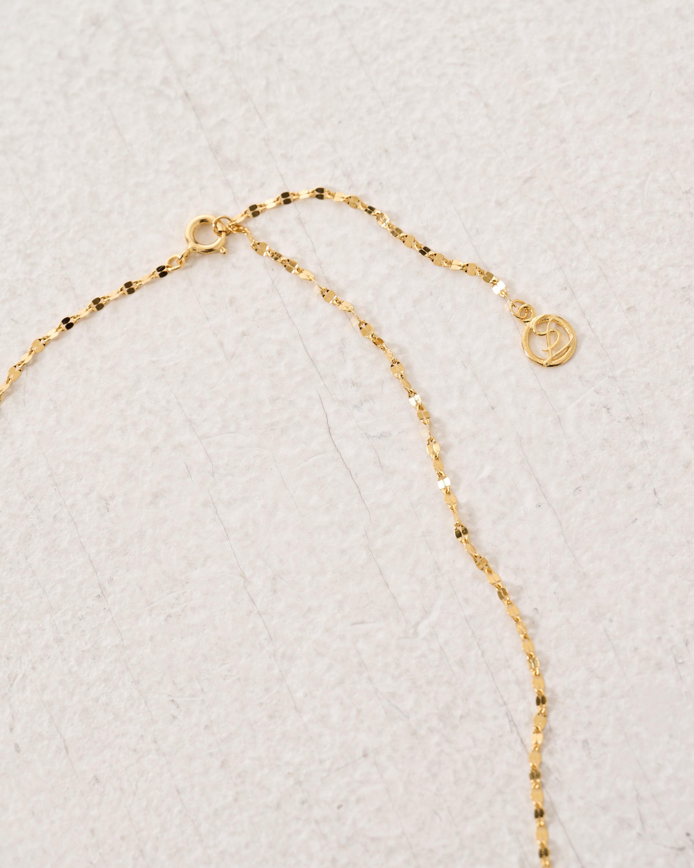 Chain necklace [SV925+Gold]