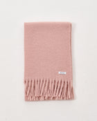 Fringe scarf / Pink