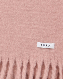 Fringe scarf / Pink