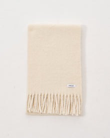 Fringe scarf / Ivory