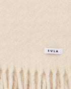 Fringe scarf / Ivory
