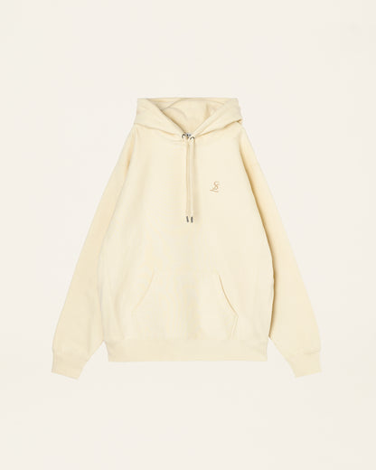 Sula logo hoodie / Ecru