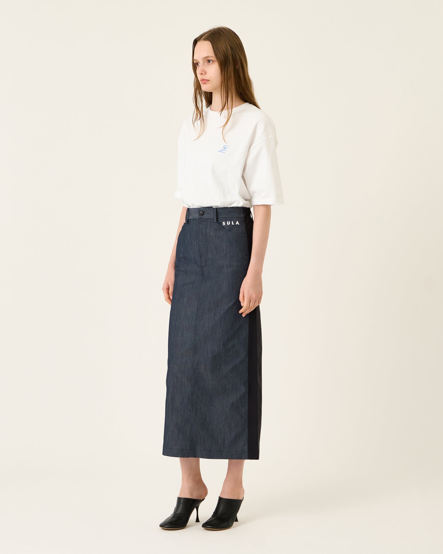 Combination stretch skirt