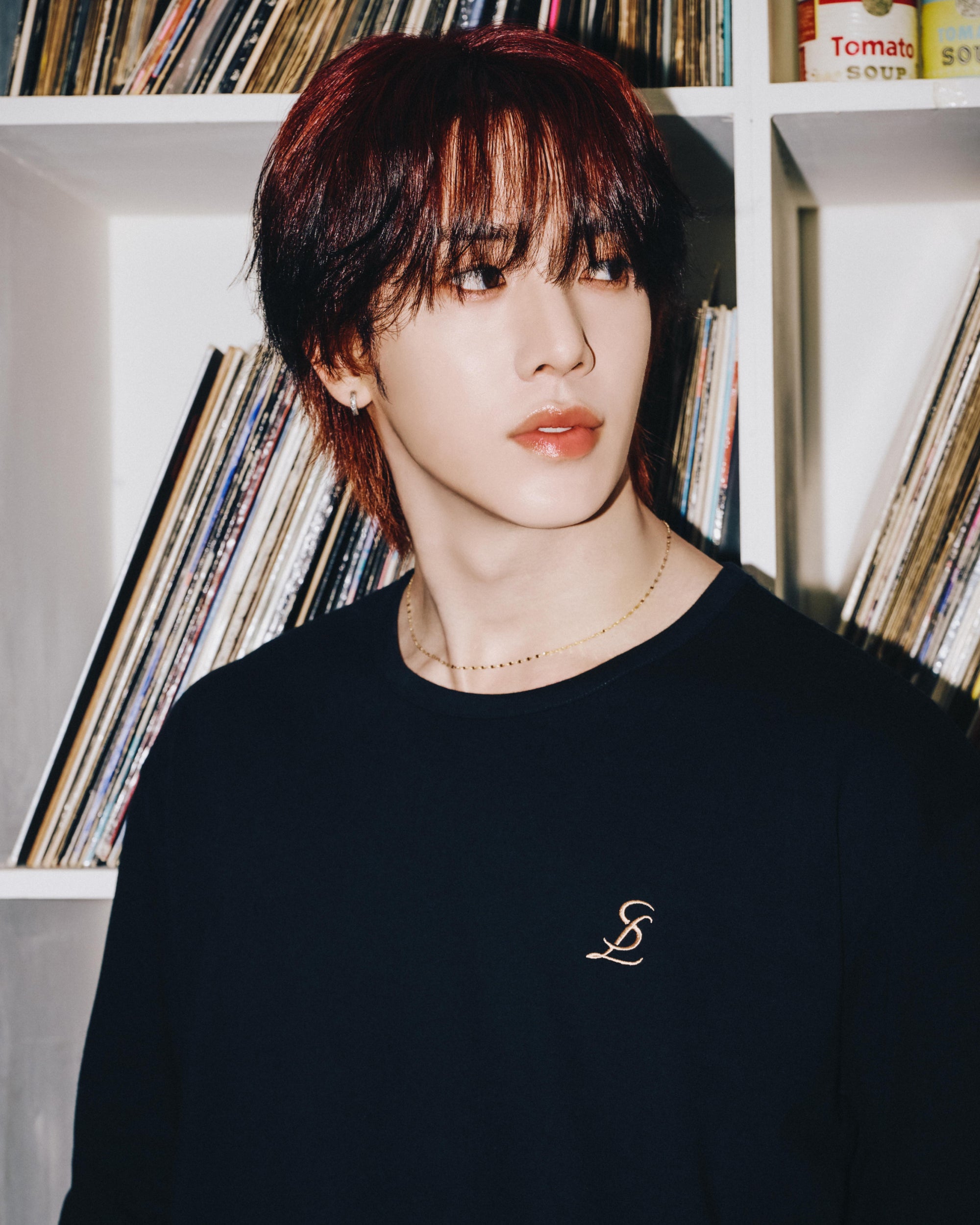 Long sleeve logo T-shirt / Black